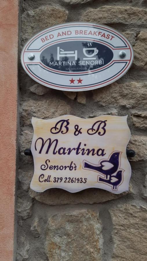 B&B Martina Senorbi Zewnętrze zdjęcie
